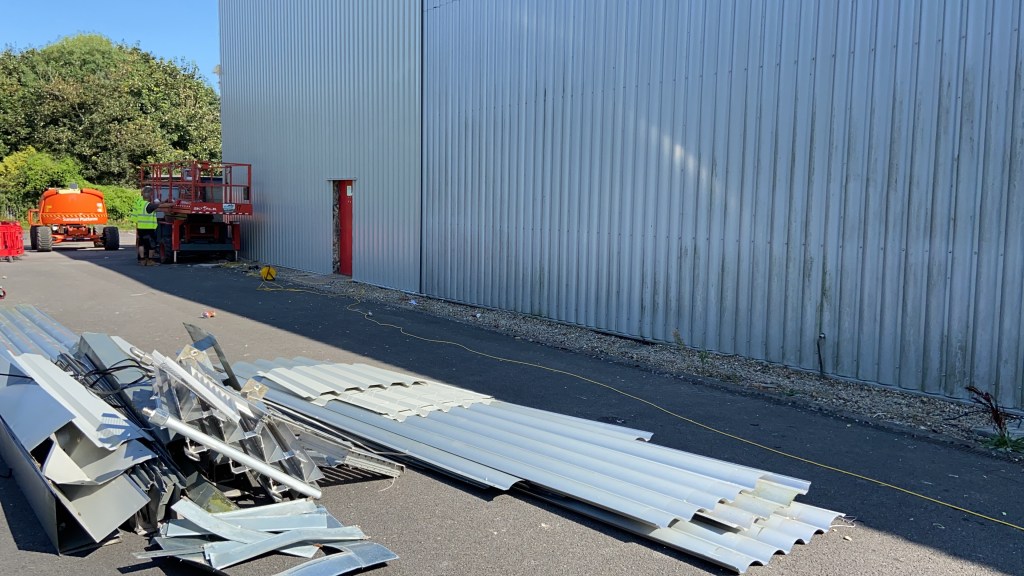 Scrap metal clearance